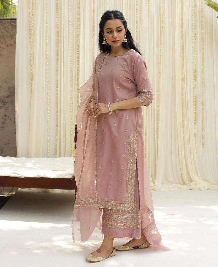 Vintage 3-Piece Embroidered Suit